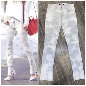 BOGO FREE* J Brand Tie Dye Distressed Rail Skinny Jeans *Lowest priced item free